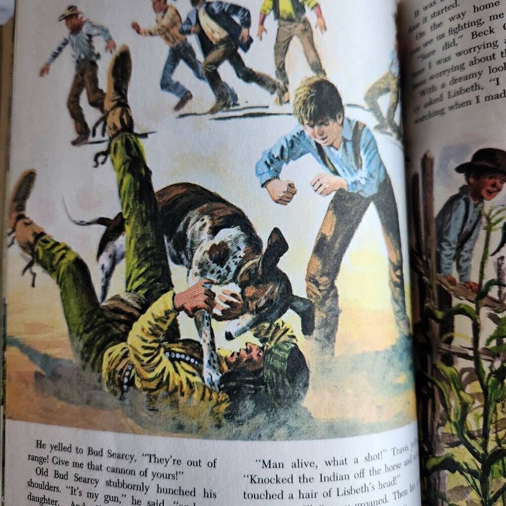 The wonderful worlds of Walt Disney vintage pine Green hardback 1965 America's - Picture 6 of 10